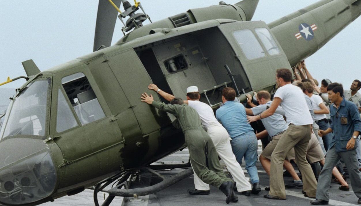pembuangan Helikopter