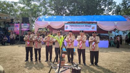 Sebanyak 2.300 peserta dari 84 pangkalan ikuti Perkemahan Besar Pramuka Kwarran Batujaya, Karawang, pada 23-25 Agustus 2026 selama tiga hari.