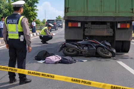 Dian Fahrud Jaman minta pemda, sekolah, dan orang tua awasi pelajar berkendara usai kecelakaan maut di Purwasari yang tewaskan tiga siswi SMP.