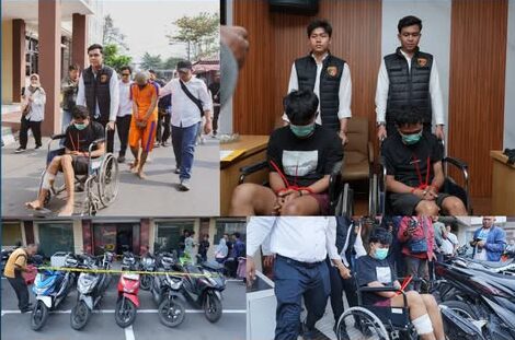 Satreskrim Polresta Karawang menangkap empat pelaku curanmor berkat rekaman CCTV, menyita tujuh motor, dan mengembalikan Honda Beat milik Ade Maharani.